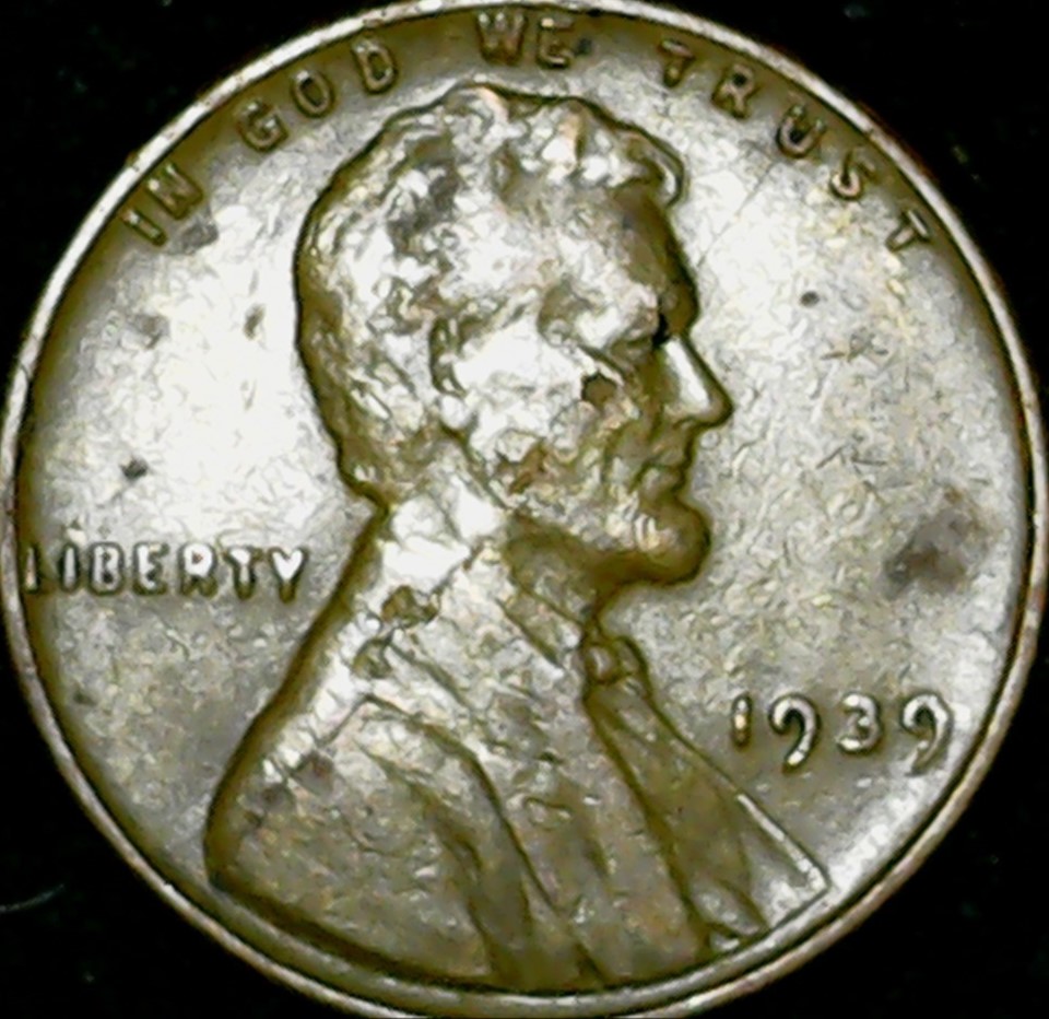 Lamination-Obv.-And-Gas-Bubble-Rev?-1939-Cent